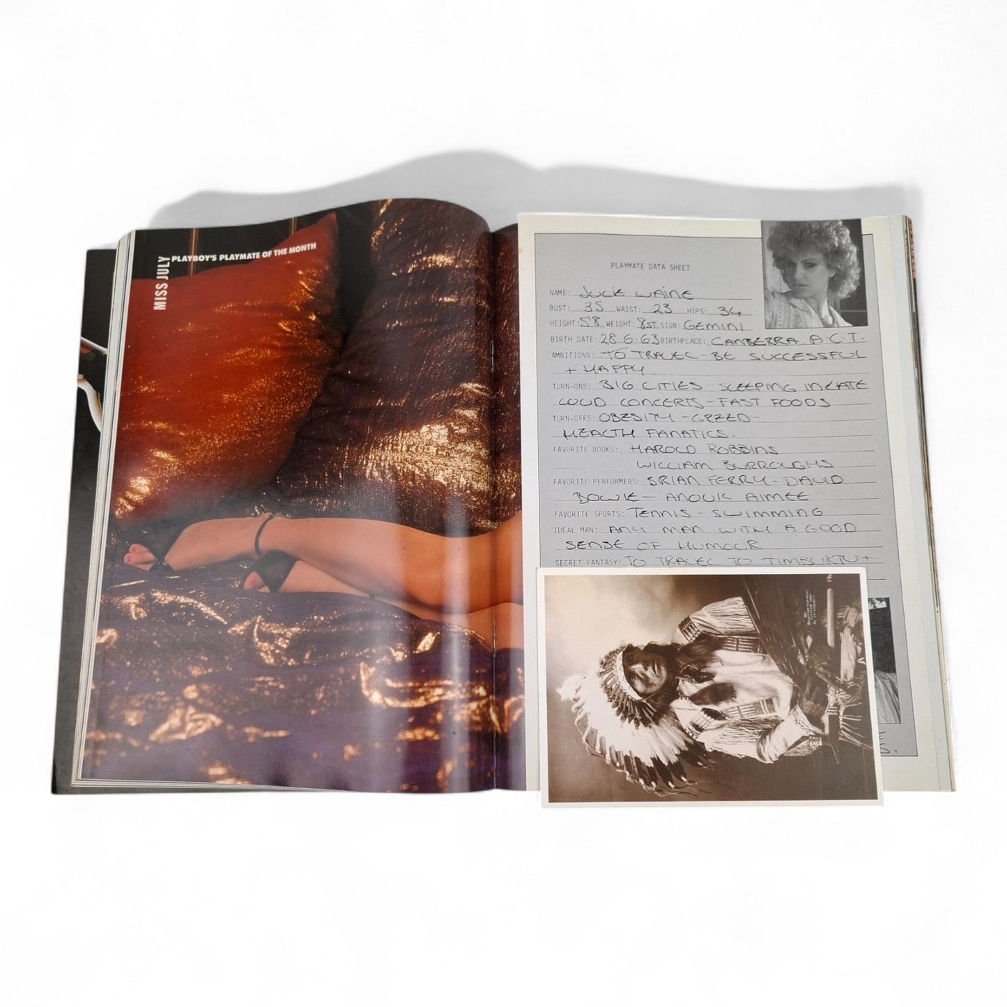 Australian Playboy Magazine July 1983 Nastassja Kinski