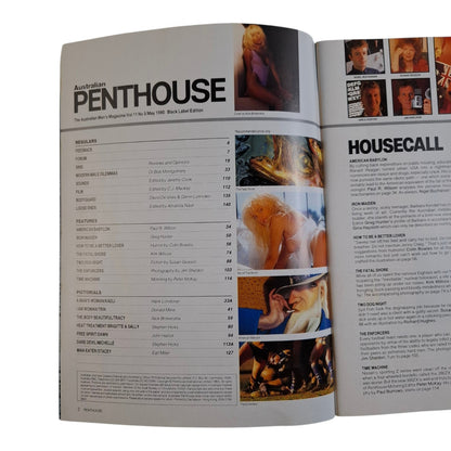 Australian Penthouse Magazine May 1990 Tracy Wynters / Trine Michelson