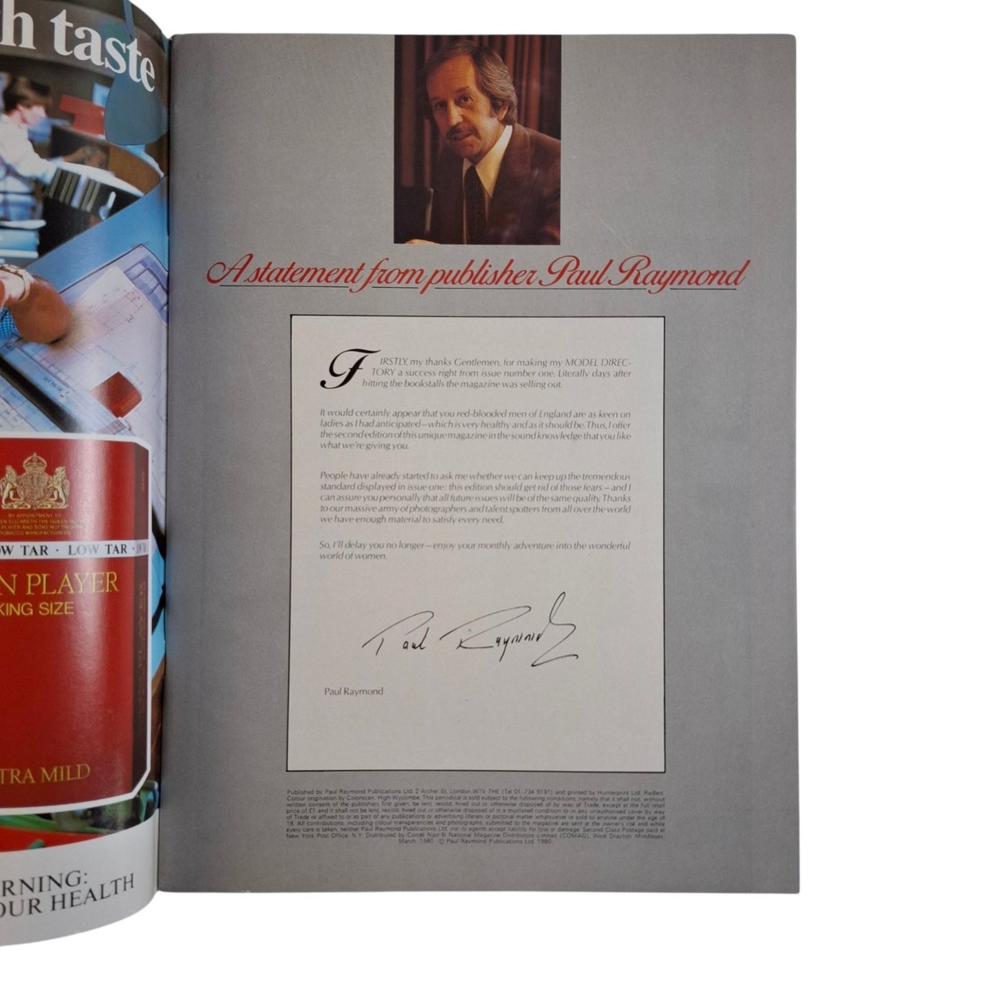 Mayfair Magazine Model Directory Vol. 2 No. 2