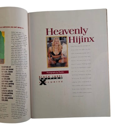 Australian Penthouse Magazine November 1998 Lucky Charms / Evelyn Miles