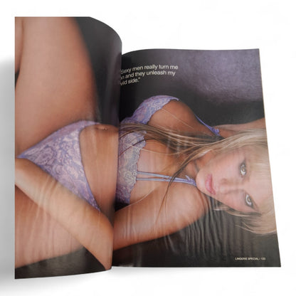 American Curves LINGERIE fitness model magazine LANA TAILOR Winter 2008
