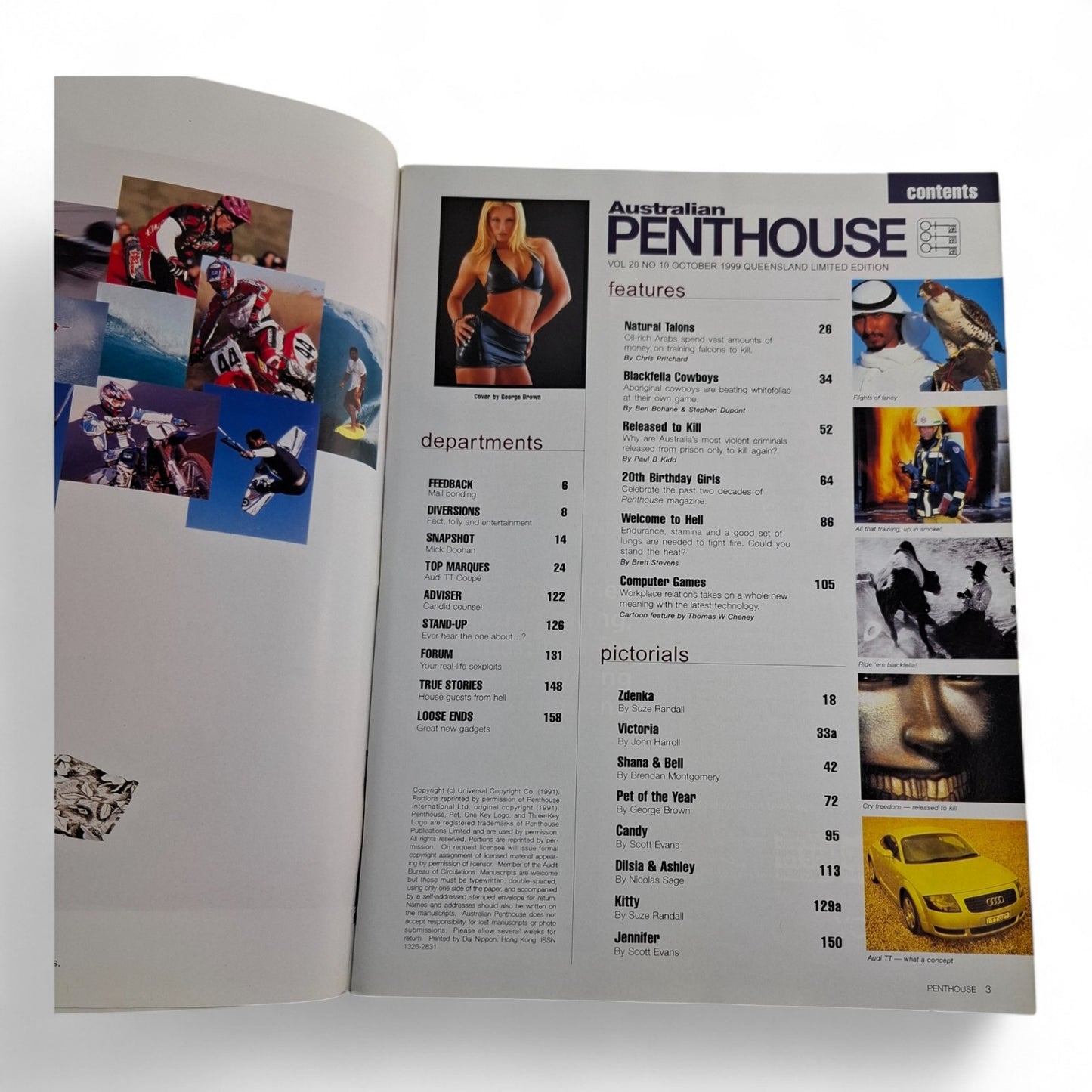 Australian Penthouse Magazine - Limited Edition October 1999