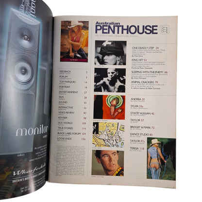 Australian Penthouse Magazine April 1998 Taylor St. James / Sylvia Linden