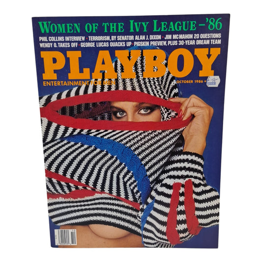 Playboy Magazine October 1986 Sharon Kaye / Katherine Hushaw
