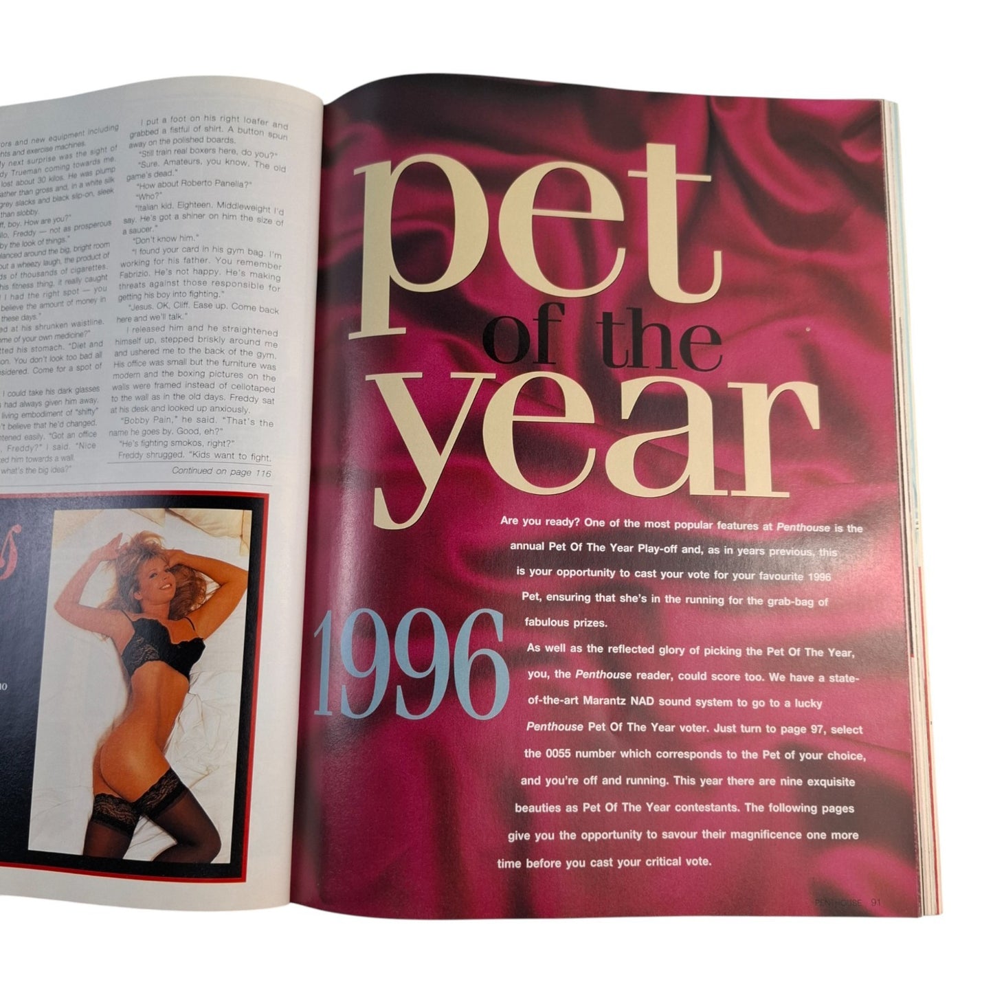 Australian Penthouse Magazine - Limited Edition January 1997 Patricia Chapin