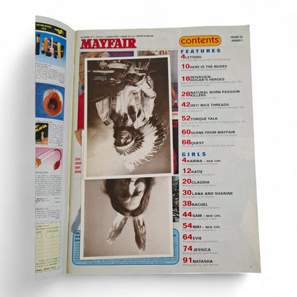 Mayfair Magazine Vol. 30 No. 5 1995 U.K Playboy Katie Shaw