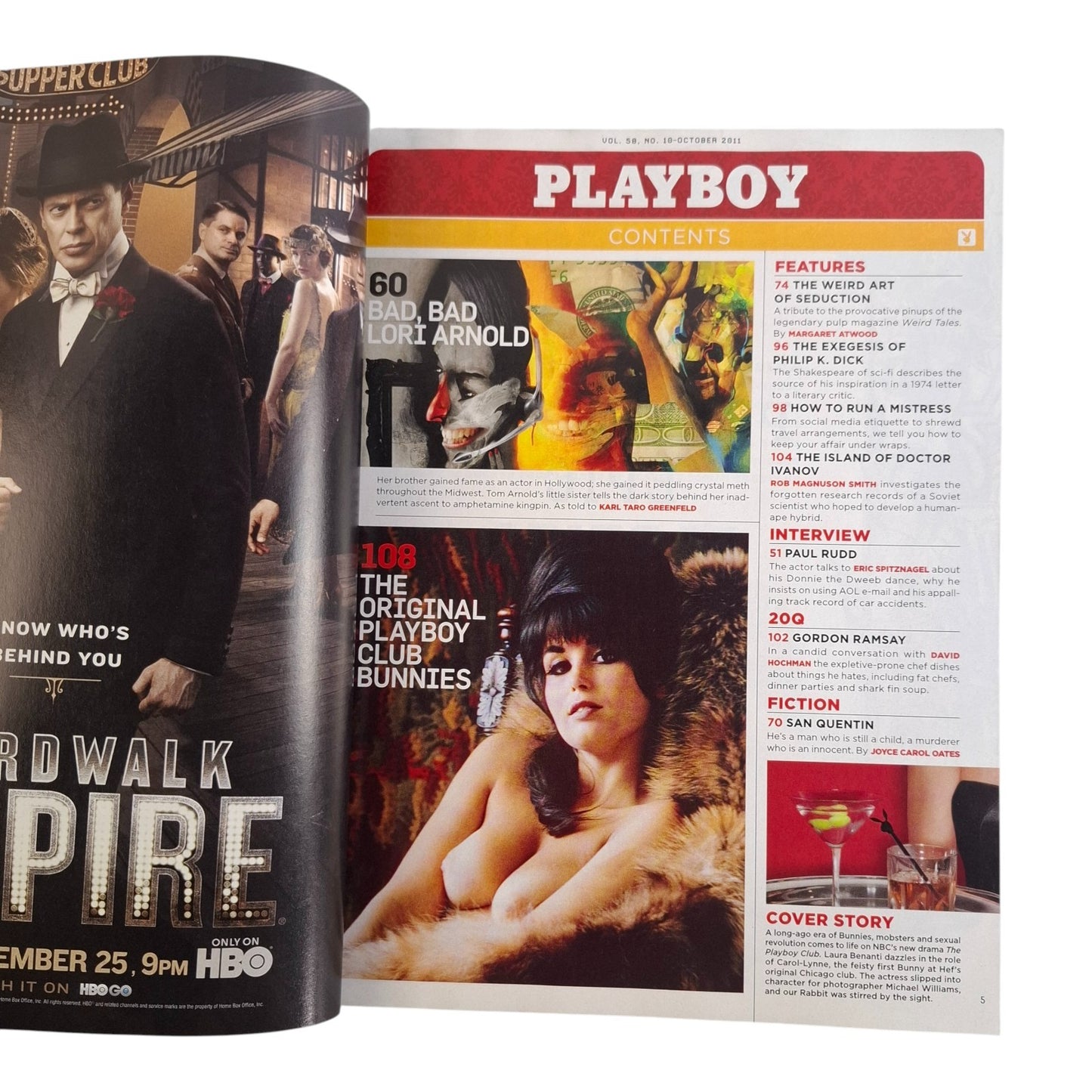 Playboy Magazine October 2011 Laura Benanti
