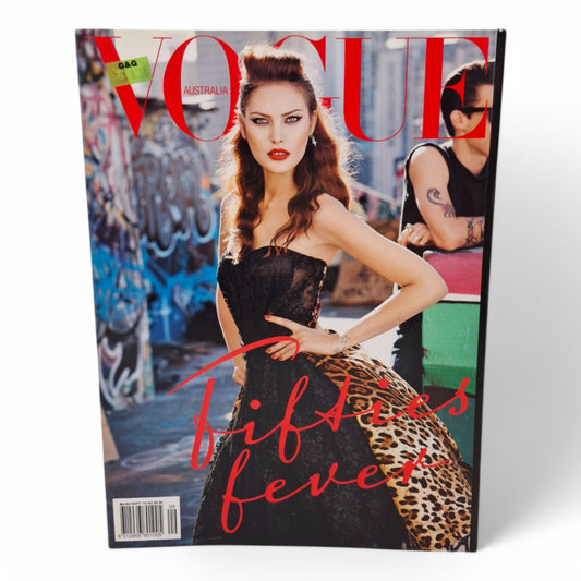 Vogue Australia September Magazine 2010 Catherine McNeil Cover Fashion Design