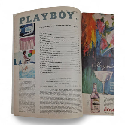 PLAYBOY Magazine August 1964 Barbara Reeves COMPLETE