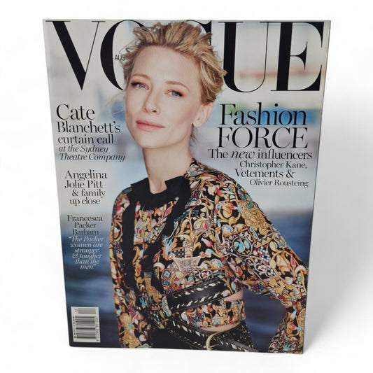 Vogue Australia Magazine December 2015 Cate Blanchett