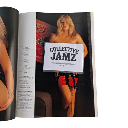 Australian Playboy Magazine August 1989 Lesley Webber (Alt Cover B)