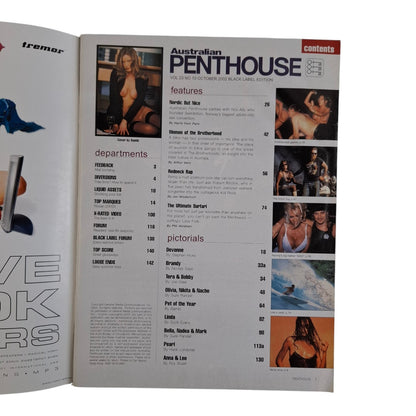 Australian Penthouse Magazine October 2002 Georgina / Devonne