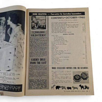 Australian Home Beautiful Magazine - October 1960