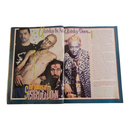 Metal Edge Magazine December 1999 Poison Motley Crue System Of A Down