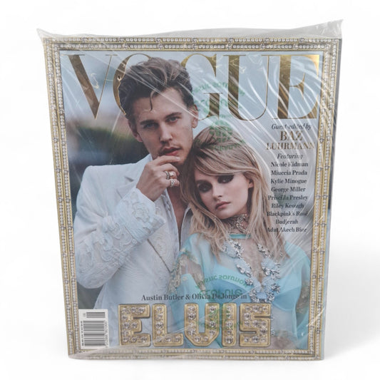 Vogue Australia Magazine JUNE 2022 Austin Butler & Olivia DeJonge Elvis - NEW