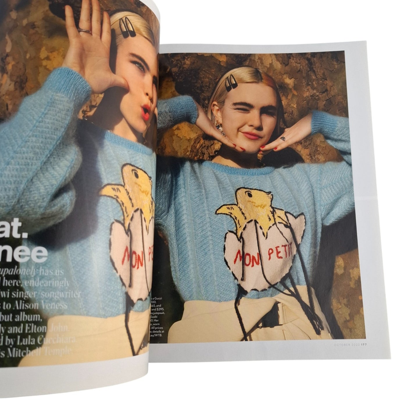 Vogue Australia Magazine October 2020 Sia NEW