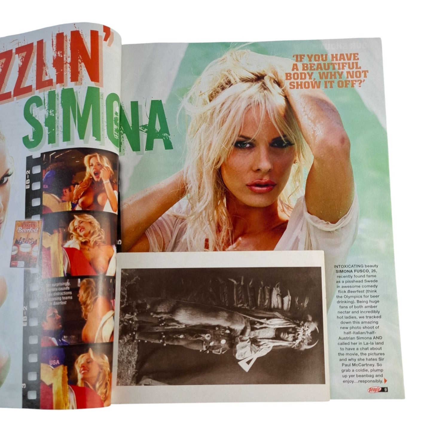 Australian People Magazine January 2007 Simona Fusco