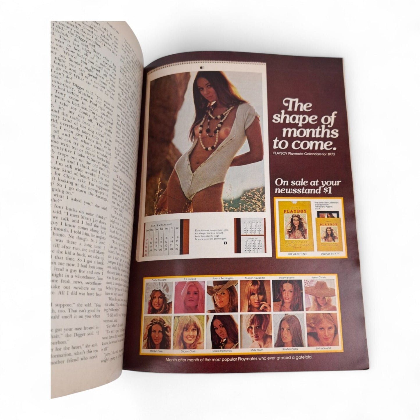 Playboy Magazine January 1973 Bunny Cover Miki Garcia COMPLETE