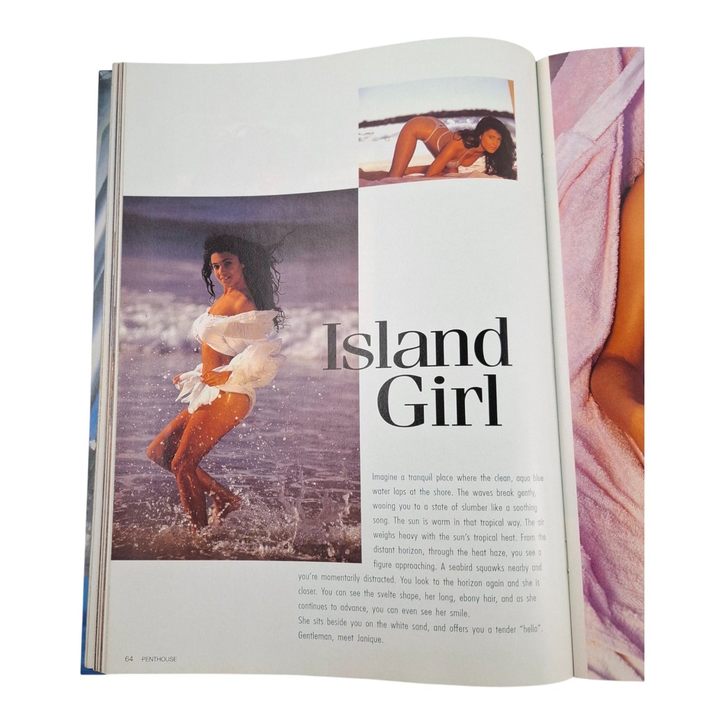 Australian Penthouse Magazine -Black Edition December 1996 Janique