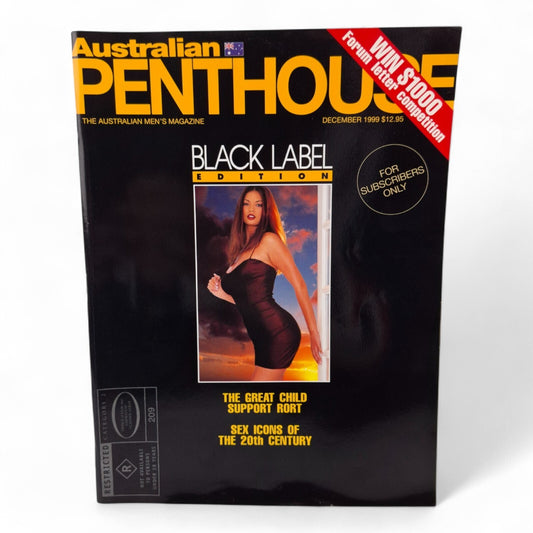Australian Penthouse Magazine - Black Label December 1999 Complete Playboy