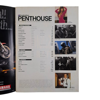 Australian Penthouse Magazine September 1995 Leah Campbell / Evelyn Jansz