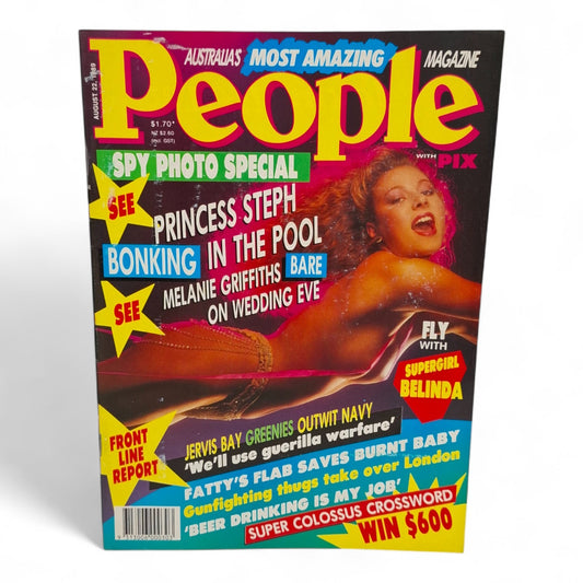 Australian PEOPLE MAGAZINE August 22nd 1989 Belinda Harrow