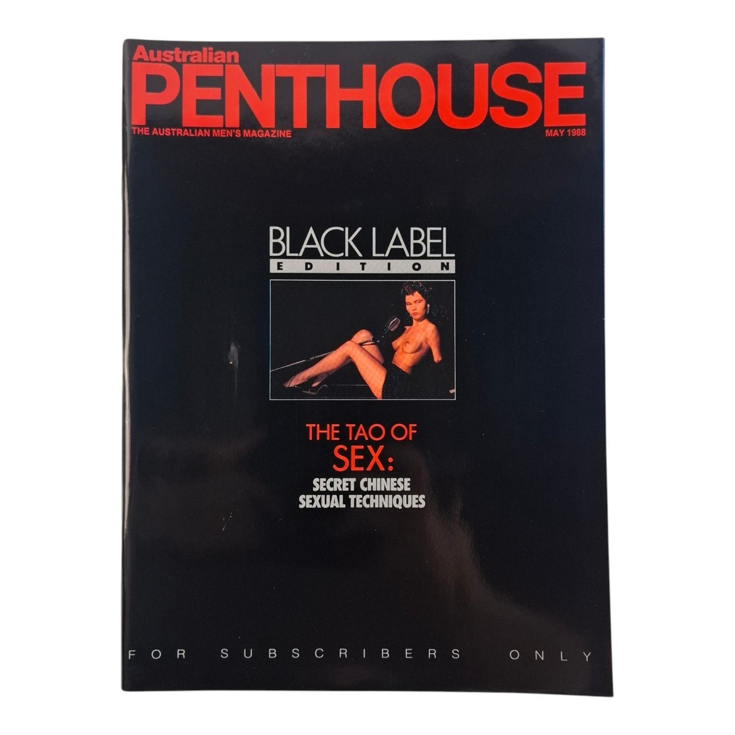 AUSTRALIAN PENTHOUSE Magazine May 1988 Geraldine Hart
