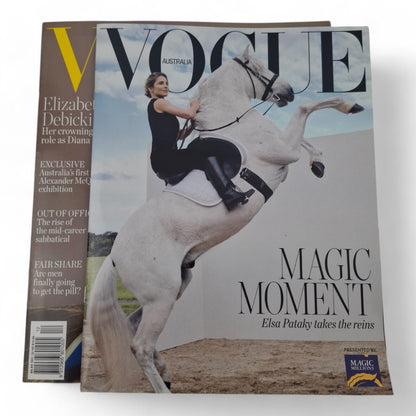 Vogue Australia Magazine December 2022 Elizabeth Debicki Cover EXCELLENT