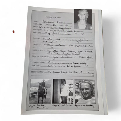 Vintage Australian Playboy Magazine March 1983 Barbara Riemer EXCELLENT