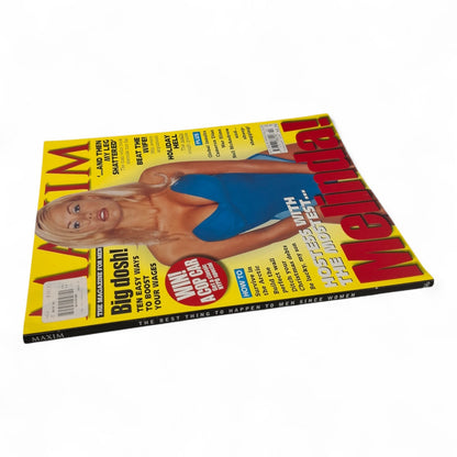 MAXIM Magazine February 1999 MELINDA MESSENGER Nell McAndrew Cameron Diaz