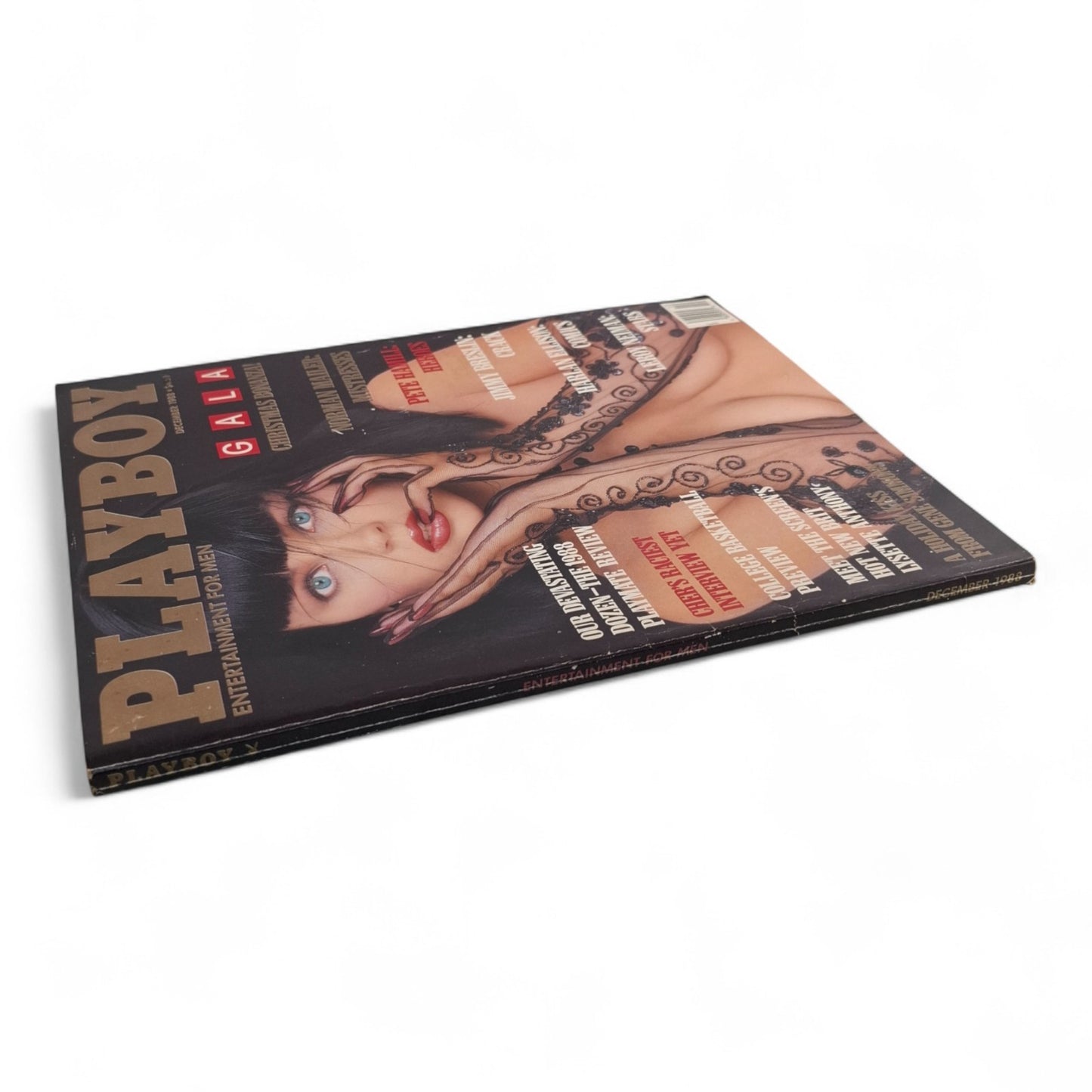 Playboy Magazine December 1988 Kata Kärkkäinen / Cher