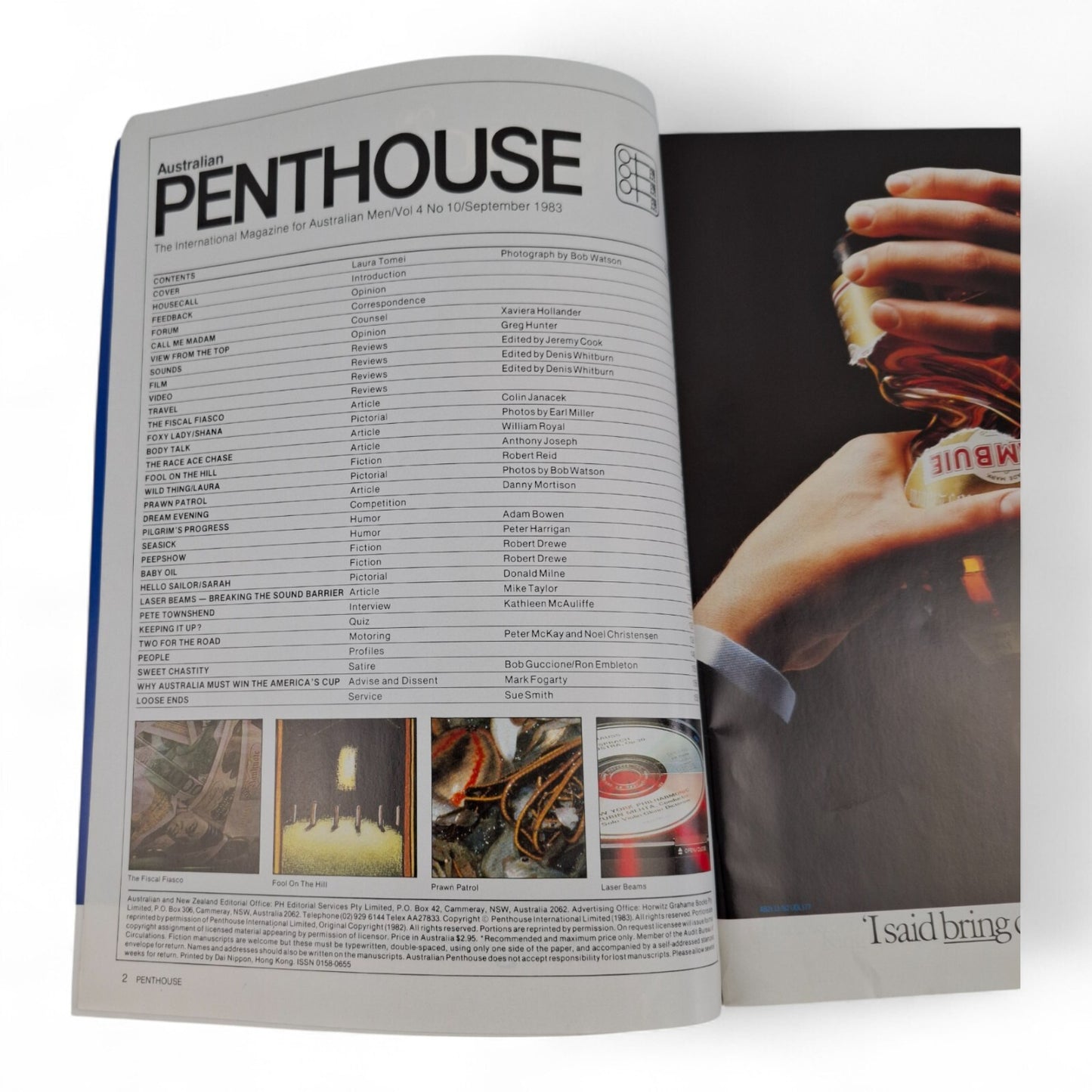AUSTRALIAN PENTHOUSE Men's Magazine September 1983 Complete