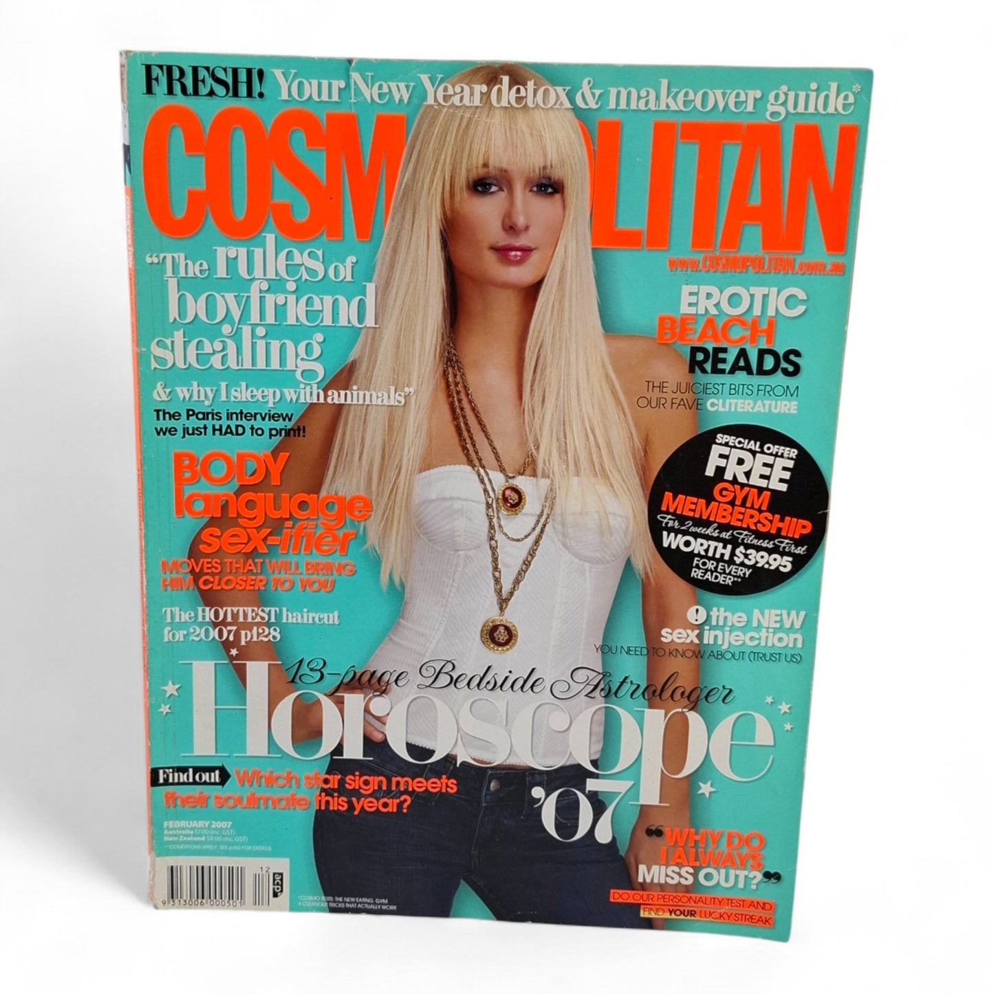 Cosmopolitan Australia Magazine February 2007 : Paris Hilton