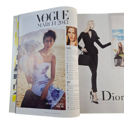 Vogue Australia March 2013 Lara Stone THE MODEL SERIES Anja Rubik, Kendra Spears