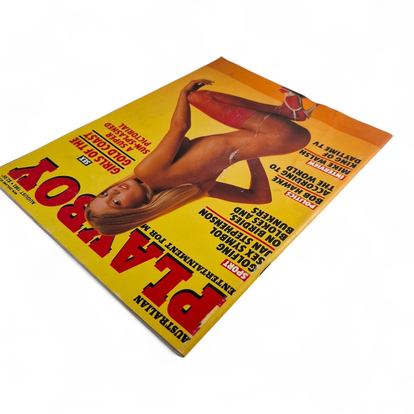 Vintage Australian Playboy Magazine August 1983 Lucy Gill