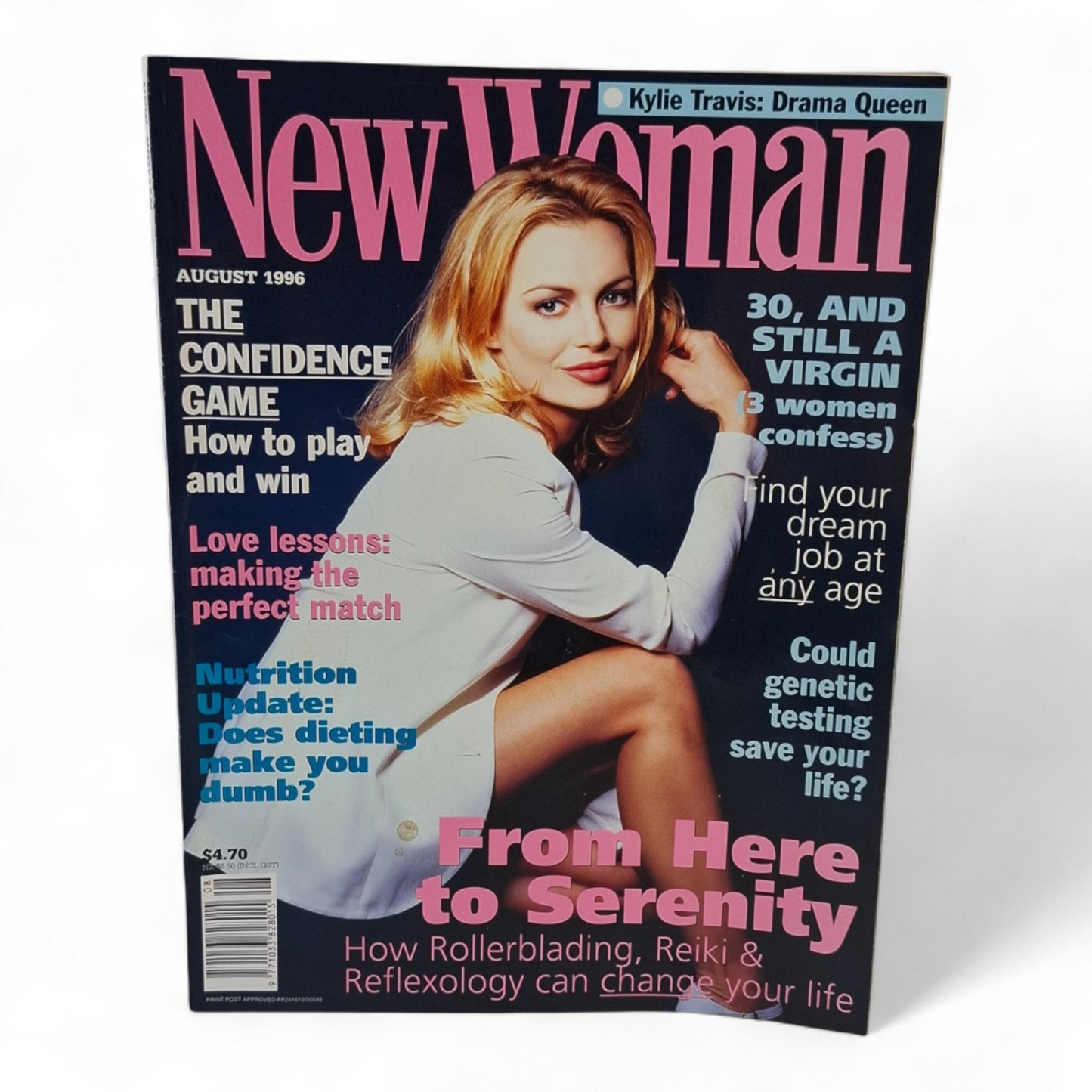 New Woman Magazine August 1996 Kylie Travis