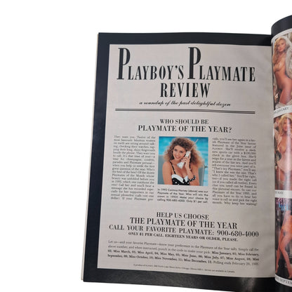 Playboy Magazine January 1993 Barbi Twins / Echo Johnson NO C/F