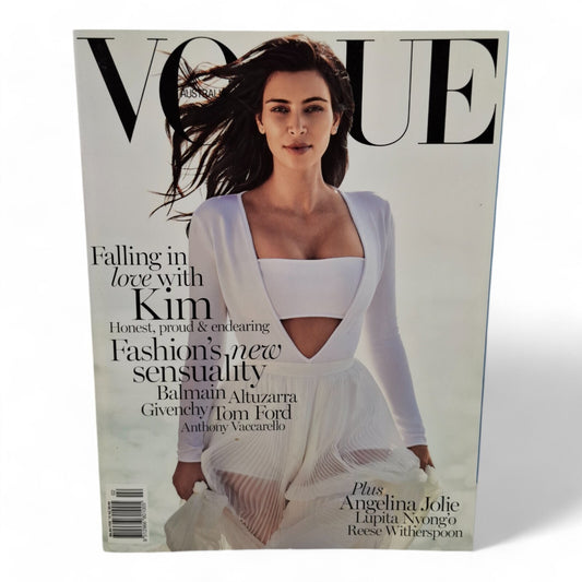 Vogue Australia Magazine February 2015 Kim Kardashian Cover EXCELLENT