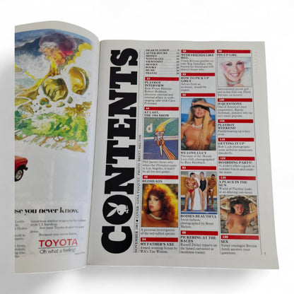 Vintage Australian Playboy Magazine November 1983 Gina Pasquet EXCELLENT