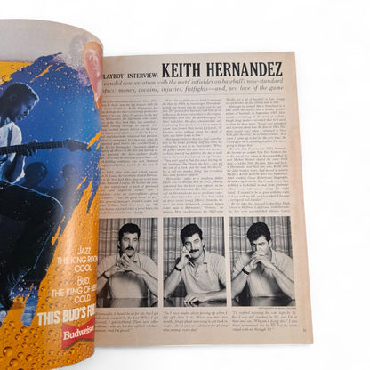 PLAYBOY MAGAZINE September 1989 Karin and Mirjam Van Breeschooten