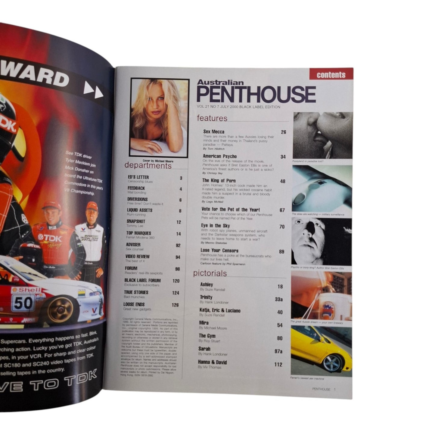Australian Penthouse Magazine July 2000 Mira Kossof