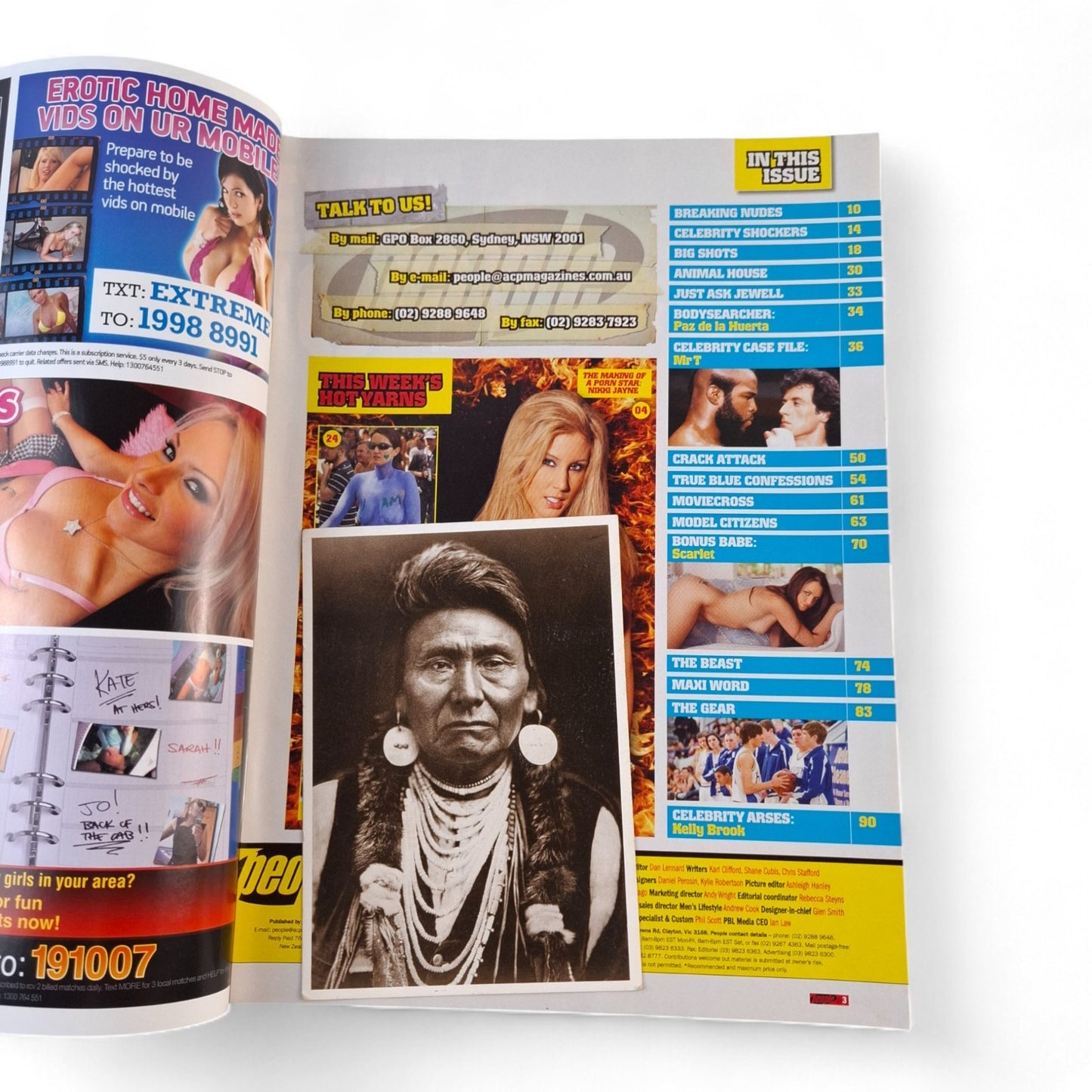 Australian People Magazine April 2009 Nikki Jane / Tahlia