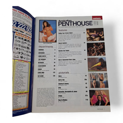 Australian Penthouse Magazine - Black Label March 2003 Complete Playboy