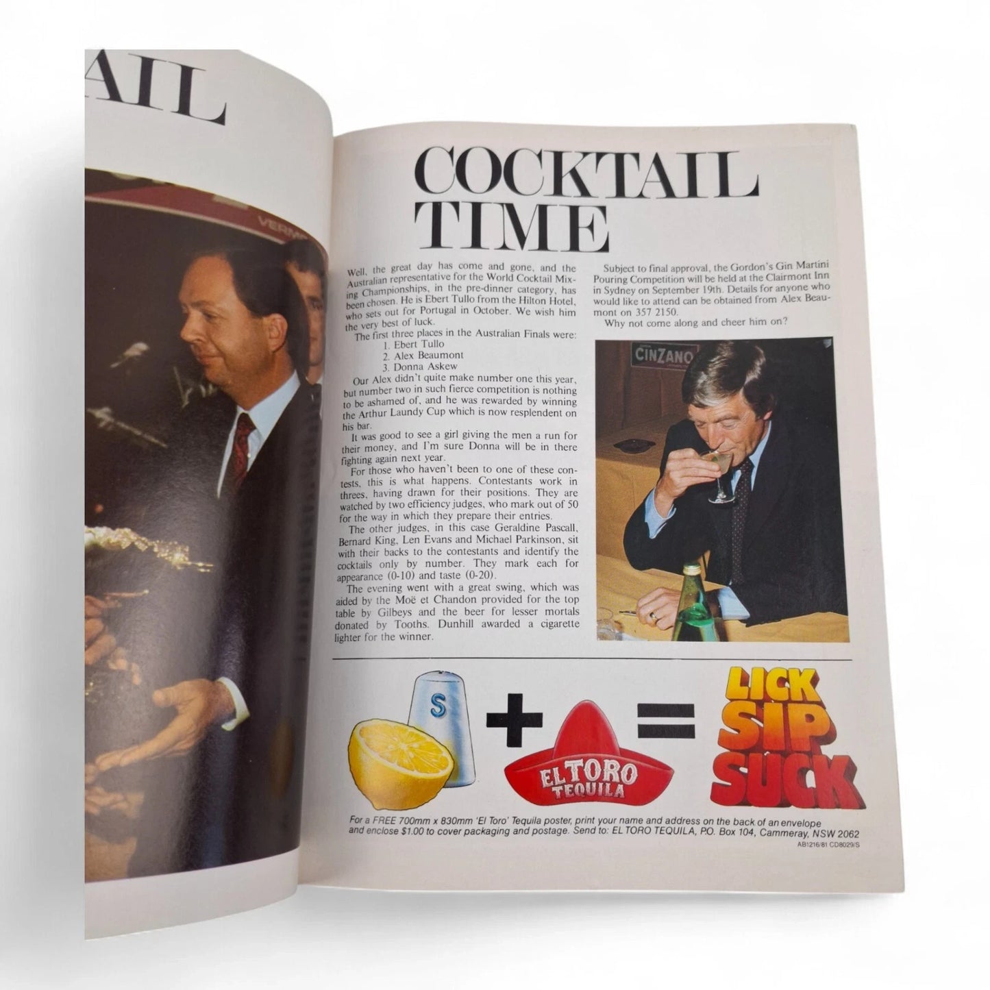 Australian PM Magazine Playmen 1981 Vol. 2 No. 8 Rare