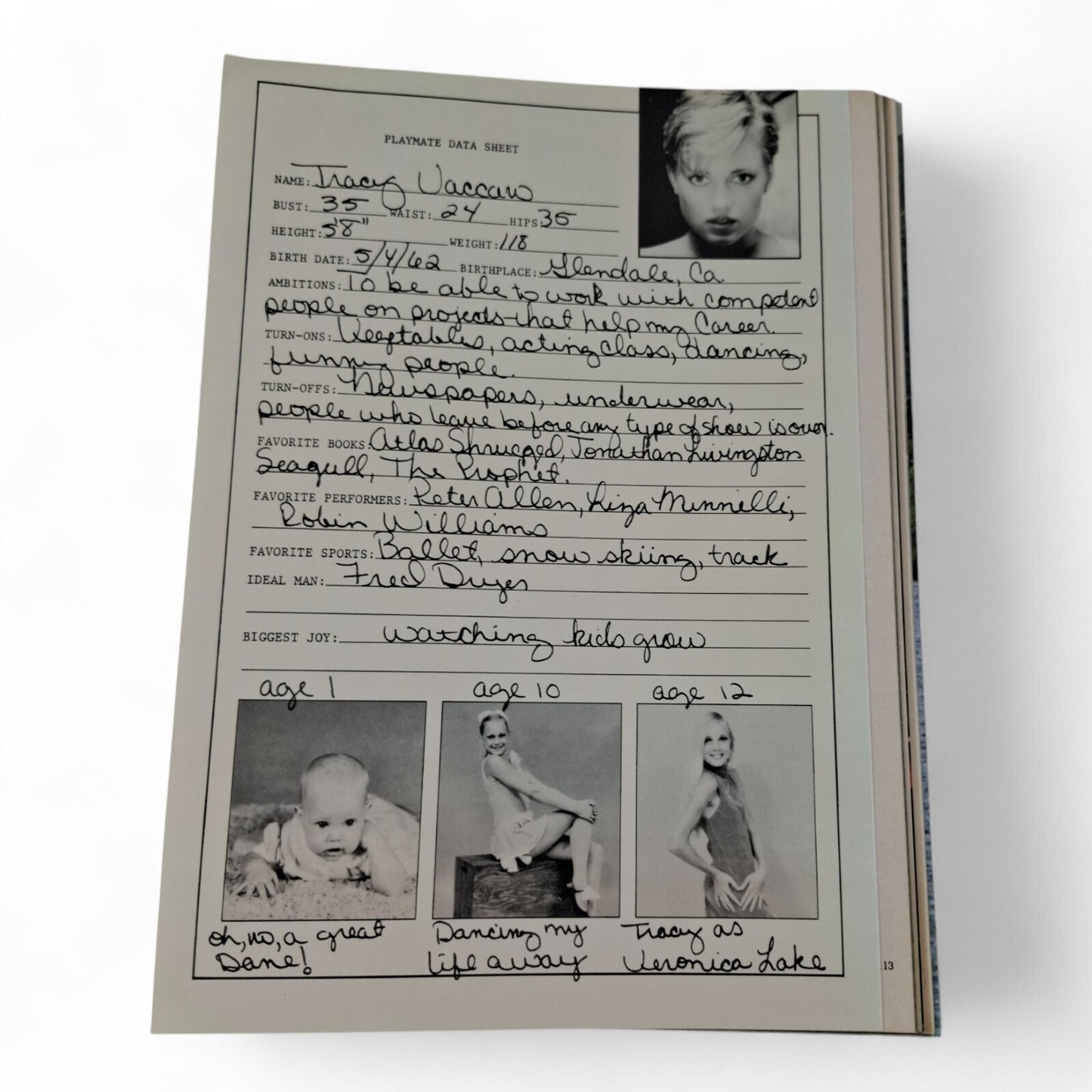 Playboy Magazine October 1983 Charlotte Kemp COMPLETE