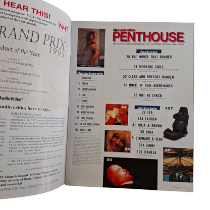 Australian Penthouse Magazine November 1996 Kira / Lauren Haze