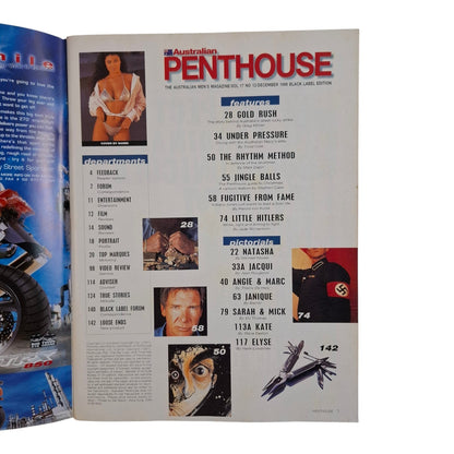 AUSTRALIAN PENTHOUSE Magazine December 1996 Janique / Jacqui Quinlan