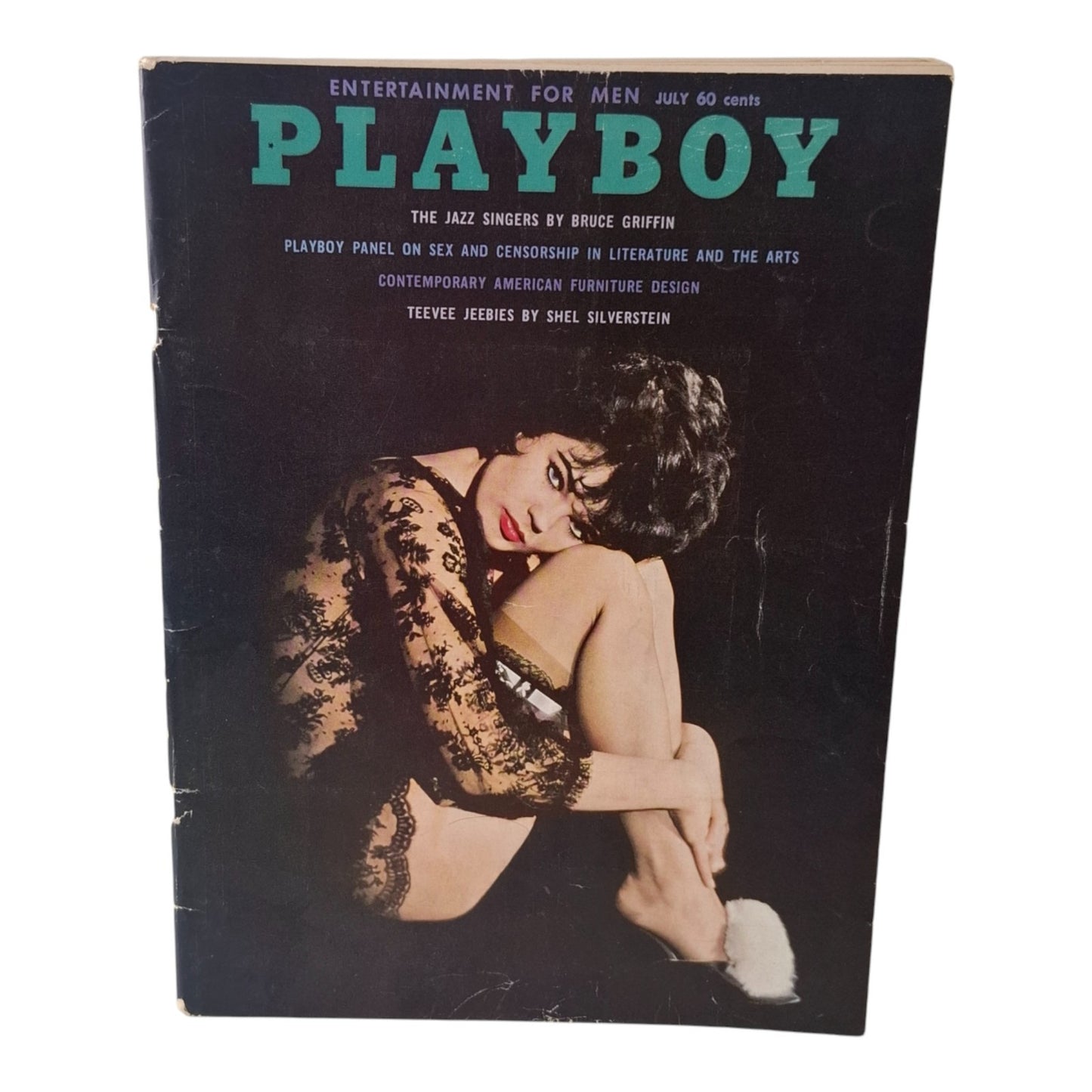 PLAYBOY Magazine July 1961 Sheralee Conners  (PAGES MISSING)