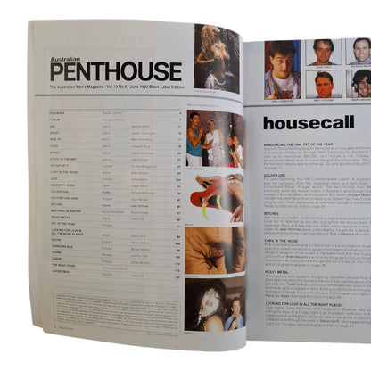 AUSTRALIAN PENTHOUSE Men's Magazine January 1996 Theresa Flynn