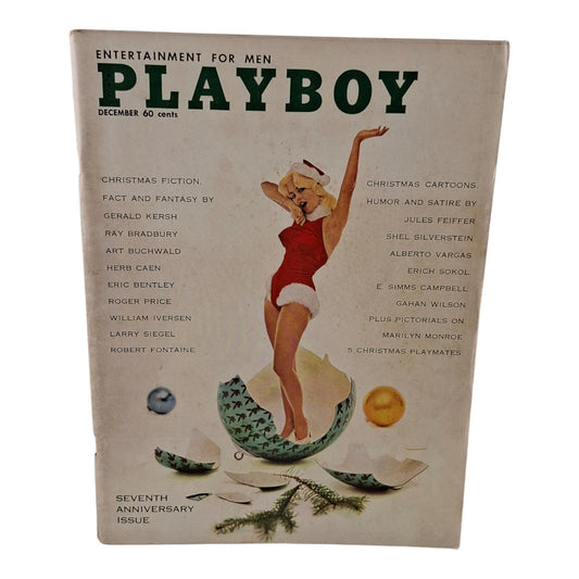 PLAYBOY Magazine December 1960 Teddi Smith / Carol Eden  (PAGES MISSING)
